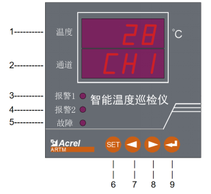安科瑞测温产品在某储能集装箱项目的应用